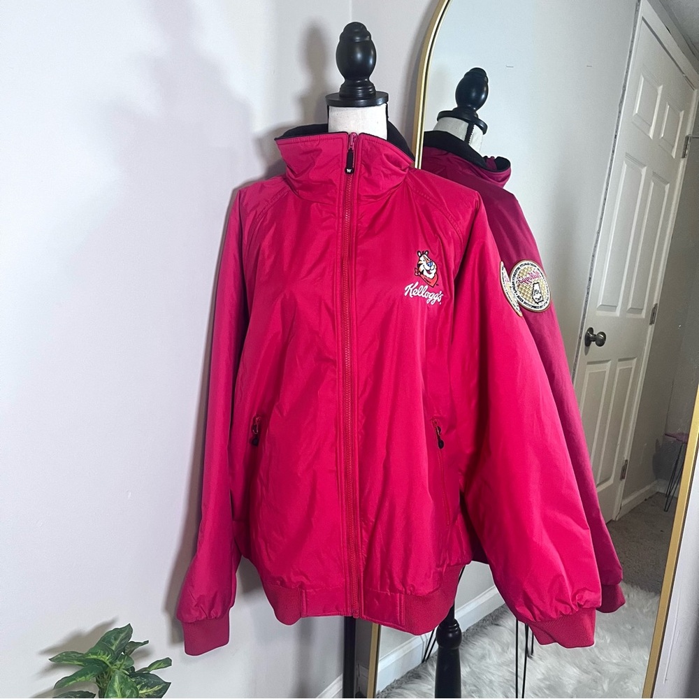 Wearguard Kellogg's fleece lined embroidered logo bomber jacket